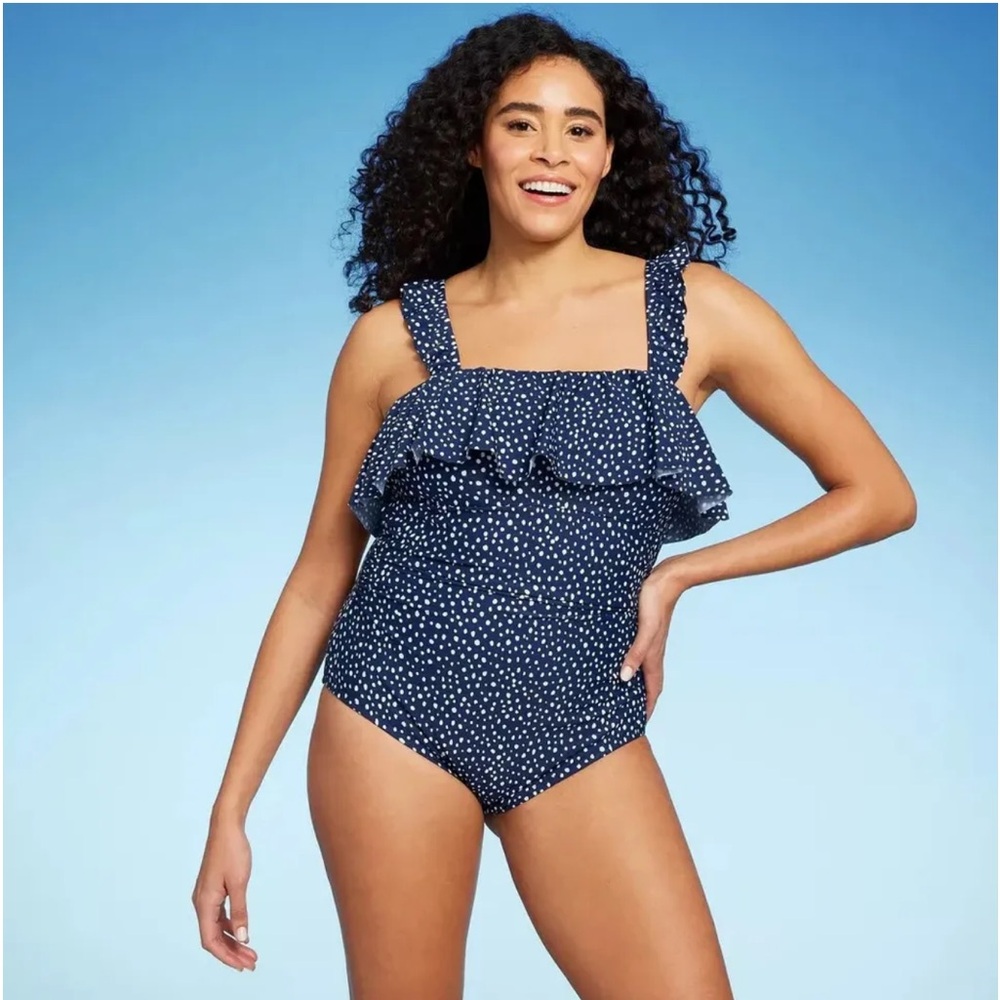 KONA SOL size 18 Full Coverage One Piece Swimsuit NEW $48